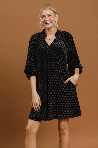 Impressive Dress Black by Umgee Dresses Umgee