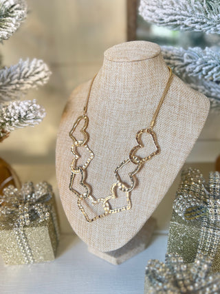 Golden Love Link Necklace RESTOCK Soon Necklaces Seline