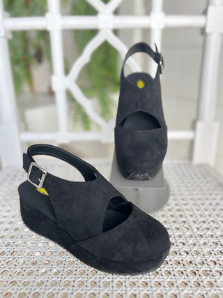 Aurora Closed Toe Wedge by Volatile Shoes Volatile