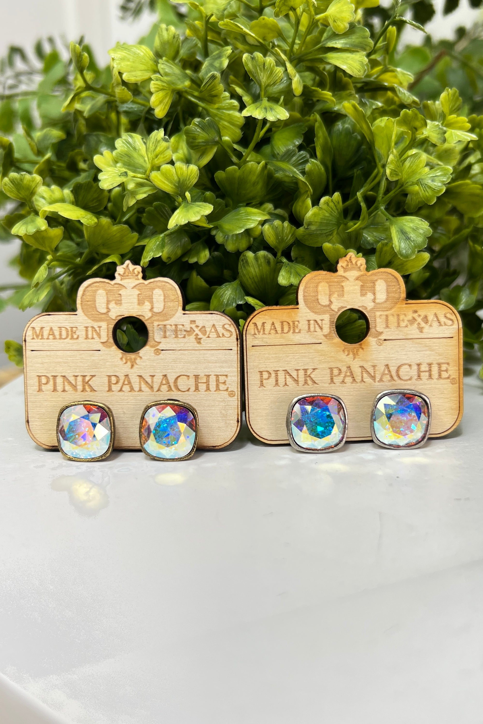 Glow Earrings  Pink Panache   