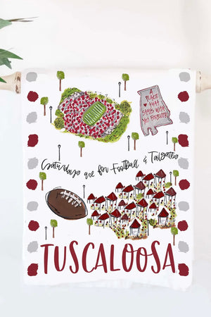 Tuscaloosa Tea Towel