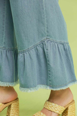 Owens Pants Light Denim by Umgee Pants Umgee
