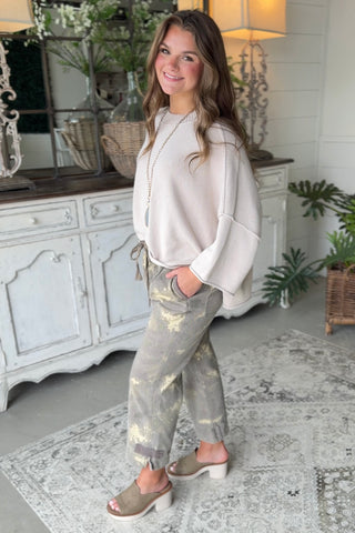 Hampton Sweater Sand Sweater Tres Bien