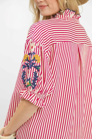 Gibson Top Raspberry by Umgee needs pics Shirts & Tops Umgee