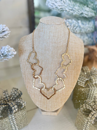 Golden Love Link Necklace RESTOCK Soon Necklaces Seline