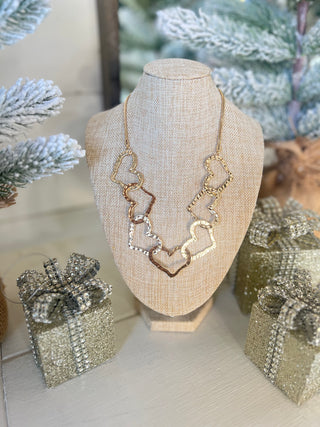 Golden Love Link Necklace RESTOCK Soon Necklaces Seline