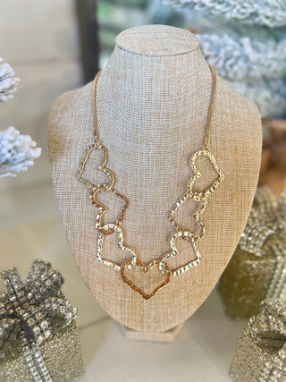 Golden Love Link Necklace RESTOCK Soon Necklaces Seline