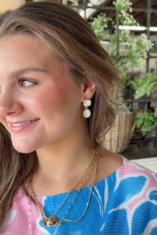 Stunning Earrings White Earrings Chic Cool