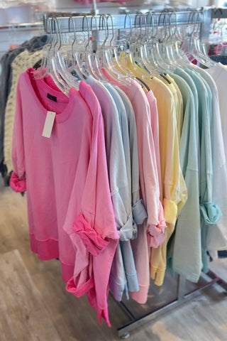 Happiness Top Fuchsia Shirts & Tops MuMu/JY