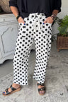 Off White/Polka
