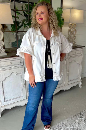 Hey Girl Jacket *Restock!-Outerwear-Carol's Boutique, located in Jasper, Alabama