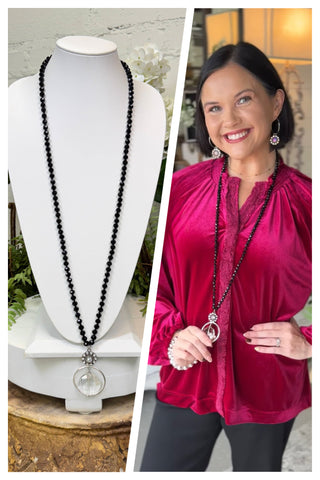 Pepper Necklace Black Necklaces BFF