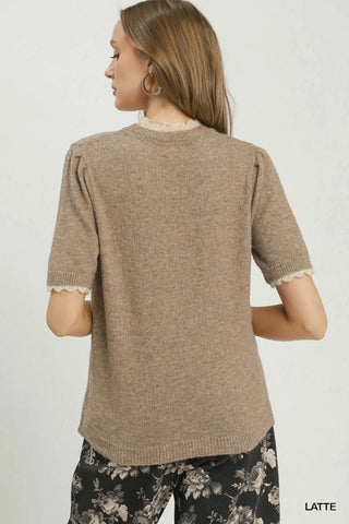 Insights Sweater Latte by Umgee Sweater Umgee