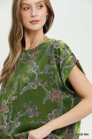 Karma Top Sage by Umgee Shirts & Tops Umgee