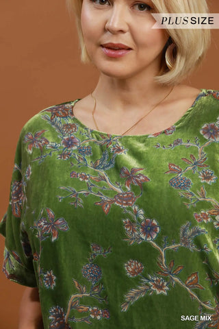 Karma Top Sage by Umgee Shirts & Tops Umgee