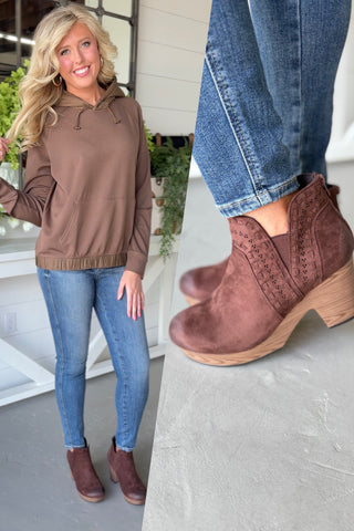 Pam Booties Brown Boots Pierre Dumas