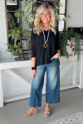 Reese Sweater Black Zenana