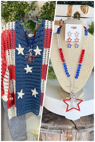 Constitution Necklace USA