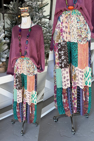 Hullabaloo Pants Multi Pants Young Threads