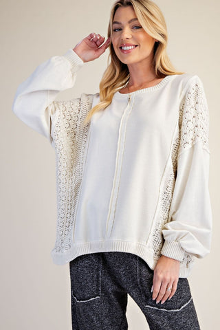 Yates Top Ecru by Easel