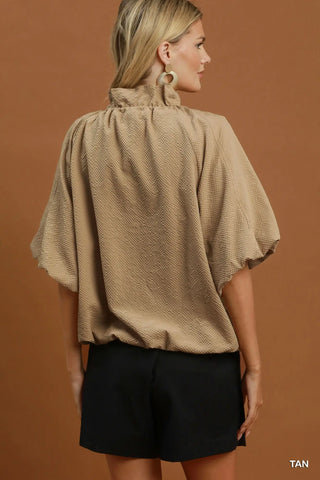 Elements Jacket Tan by Umgee Jacket Umgee