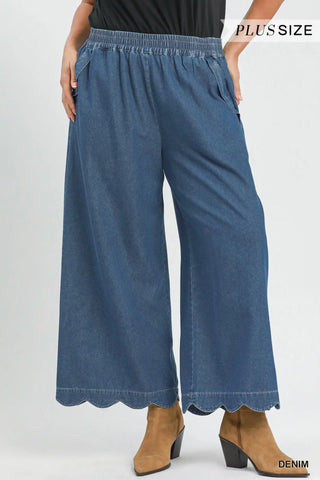 Kristen Pants Denim by Umgee Pants Umgee
