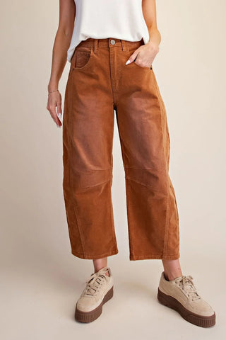 Alora Pants Camel by Easel Pants Easel
