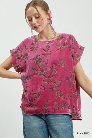 Karma Top Pink by Umgee Shirts & Tops Umgee