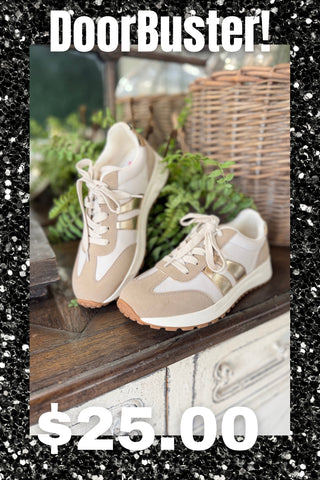 Emerie Sneakers Gold Multi