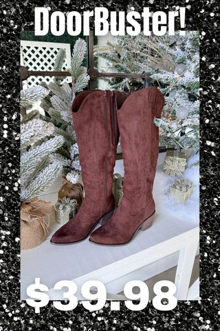 Wilder Boots Chocolate Brown
