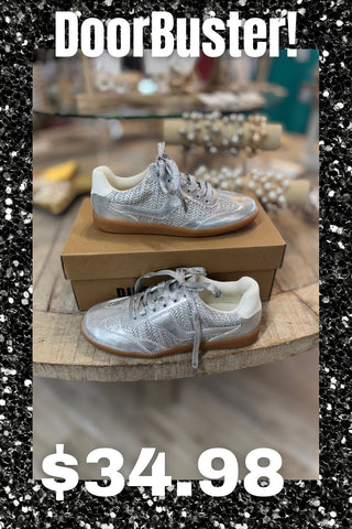 Tropics Braided Metallic Sneakers Silver by Chinese Laundry