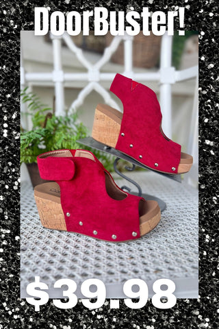 Frisky Red Wedges by Corky's