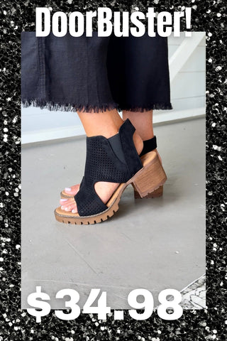 Milsy Heel Black by Very G