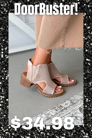 Milsy Heel Sand by Very G