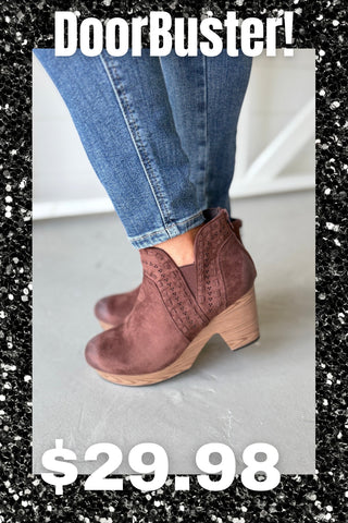 Pam Booties Brown
