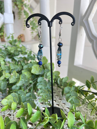 True Blue Earrings Earrings Lost & Found Trading Company
