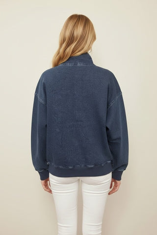 Jace Top Denim Shirts & Tops Heimish USA