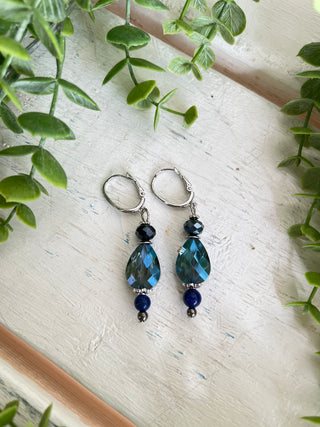 True Blue Earrings Earrings Lost & Found Trading Company