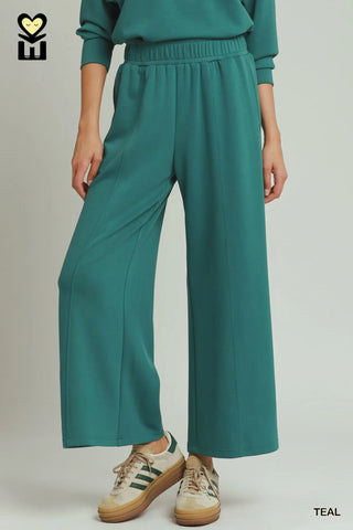 Coziness Pants Teal by Umgee Pants Umgee