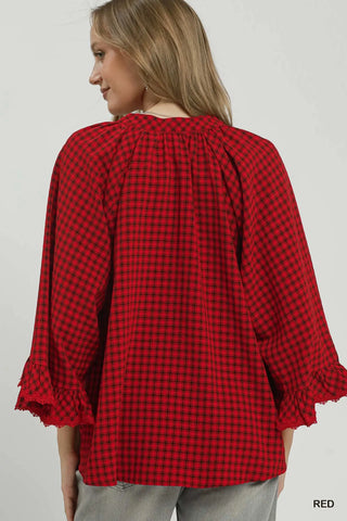 Mira Top Red by Umgee