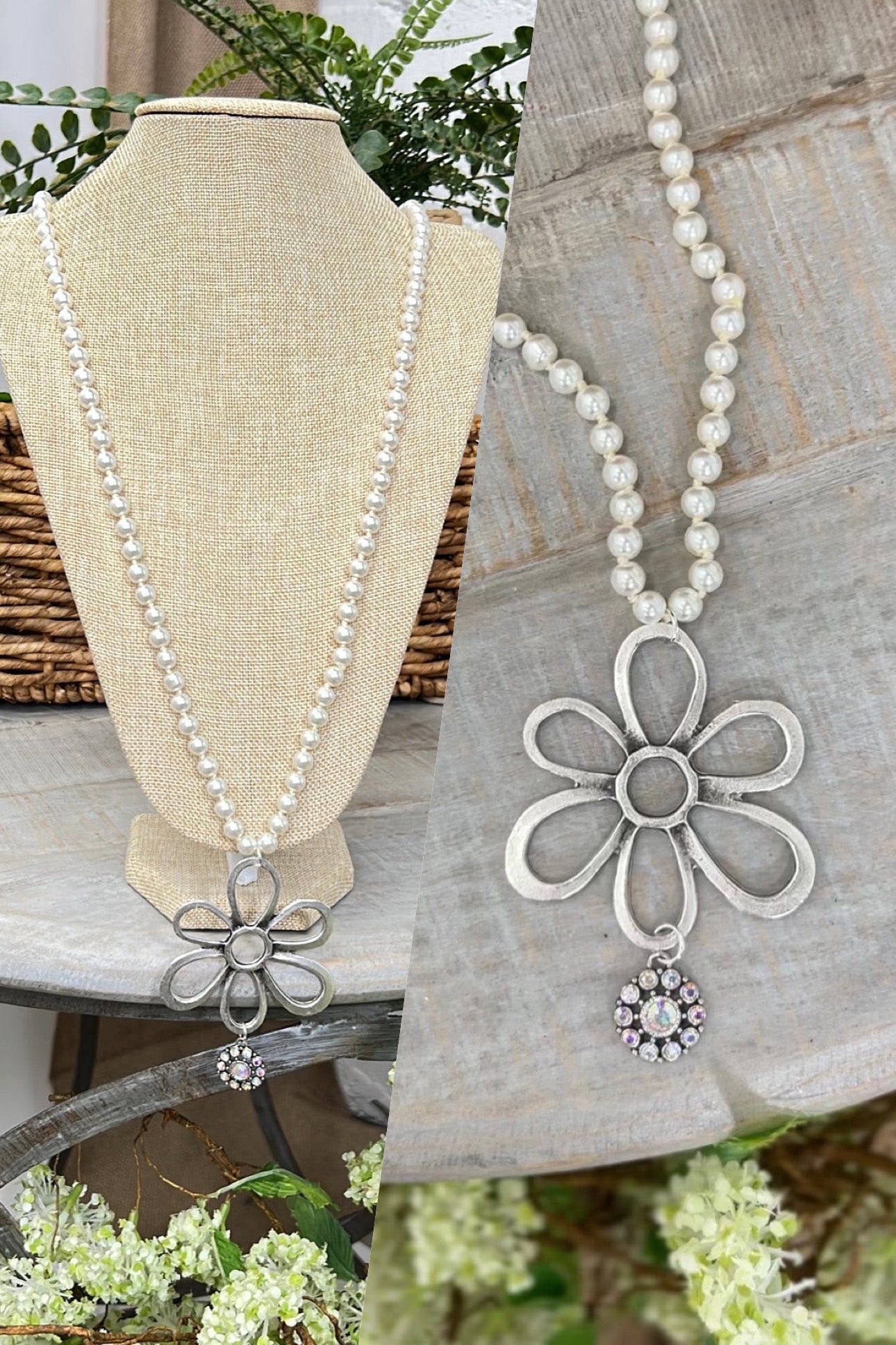 Blossom Necklace Necklaces BFF Silver  