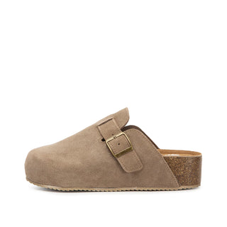 Maire Clogs Dk Taupe by Yellow Box