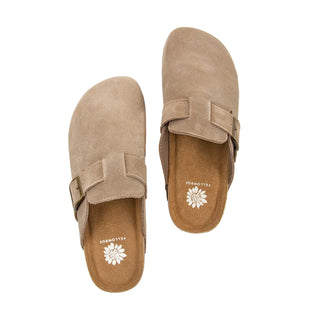 Maire Clogs Dk Taupe by Yellow Box