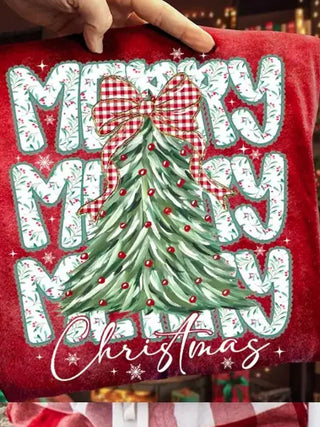 Merry Merry Christmas Sweatshirt Southern Attitude Designs Wholesale