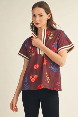 Seattle Top Mahogany by Jodifl Shirts & Tops Jodifl