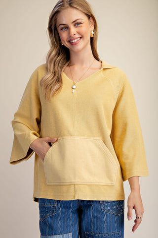 Walsh Sweater Dijon by Easel