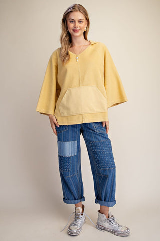 Walsh Sweater Dijon by Easel