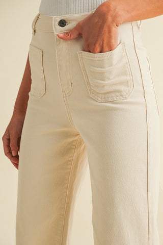 Savannah Jeans Oatmeal