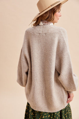 Alistair Cardigan Oatmeal Cardigan Anniewear