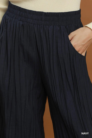 Atkins Pants Navy by Umgee